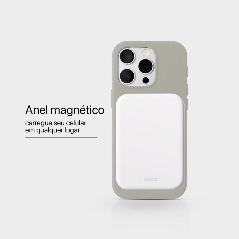Capa Silicone Magnética Iphone 16 Pro Max