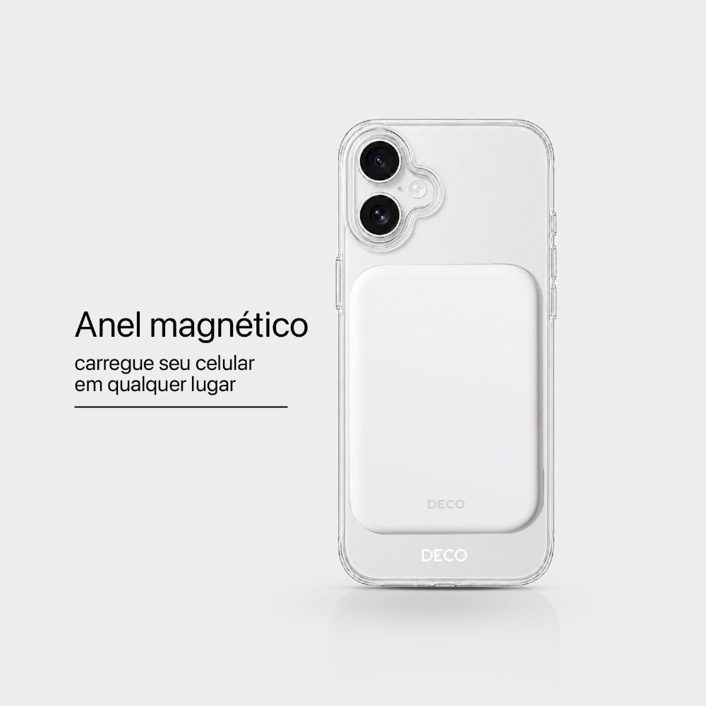 Capa Transparente Magnética - Iphone 16