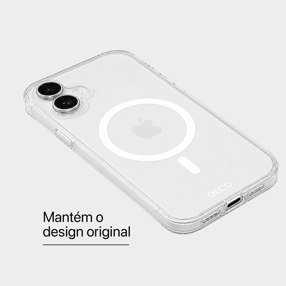 Capa Transparente Magnética -  Iphone 17