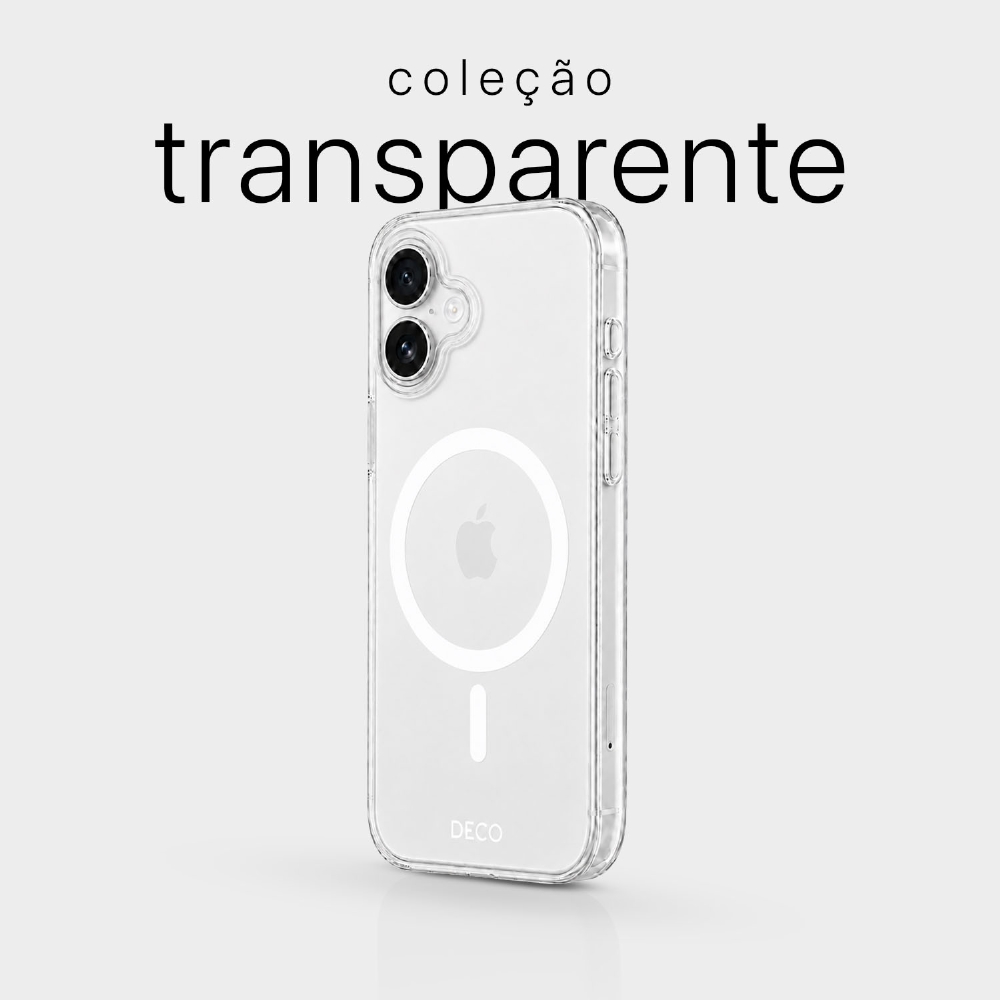 Capa Transparente Magnética -  Iphone 17