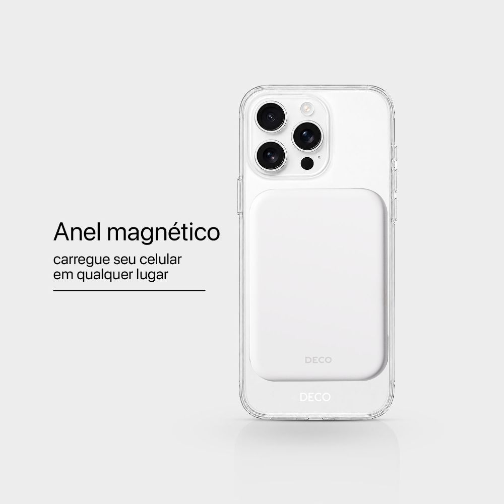 Capa Transparente Magnética - Iphone 15 Pro
