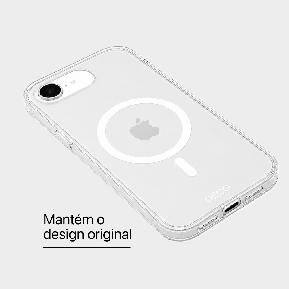 Capa Transparente Magnética - Iphone 16e/17e