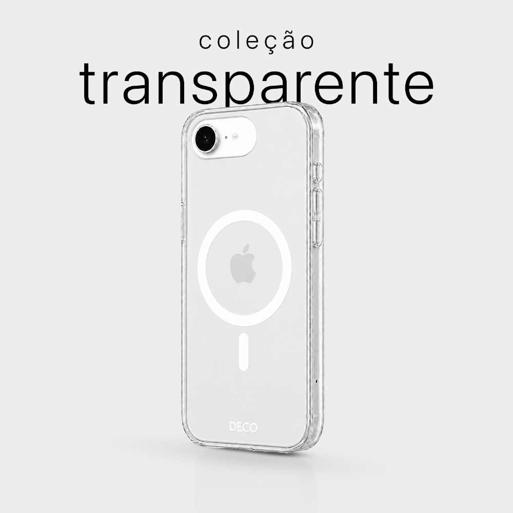 Capa Transparente Magnética - Iphone 16e/17e