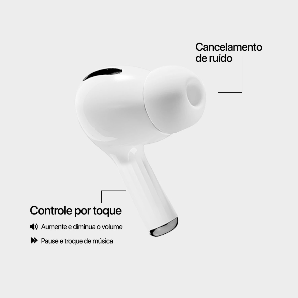 Fone De Ouvido Sem Fio Air Deco Pro