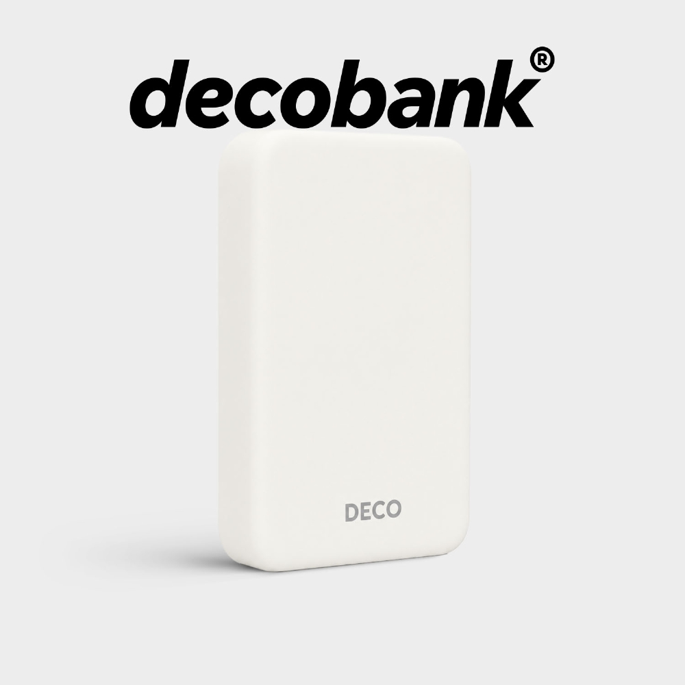 Decobank: Carregador Portátil Magnético 10.000mah
