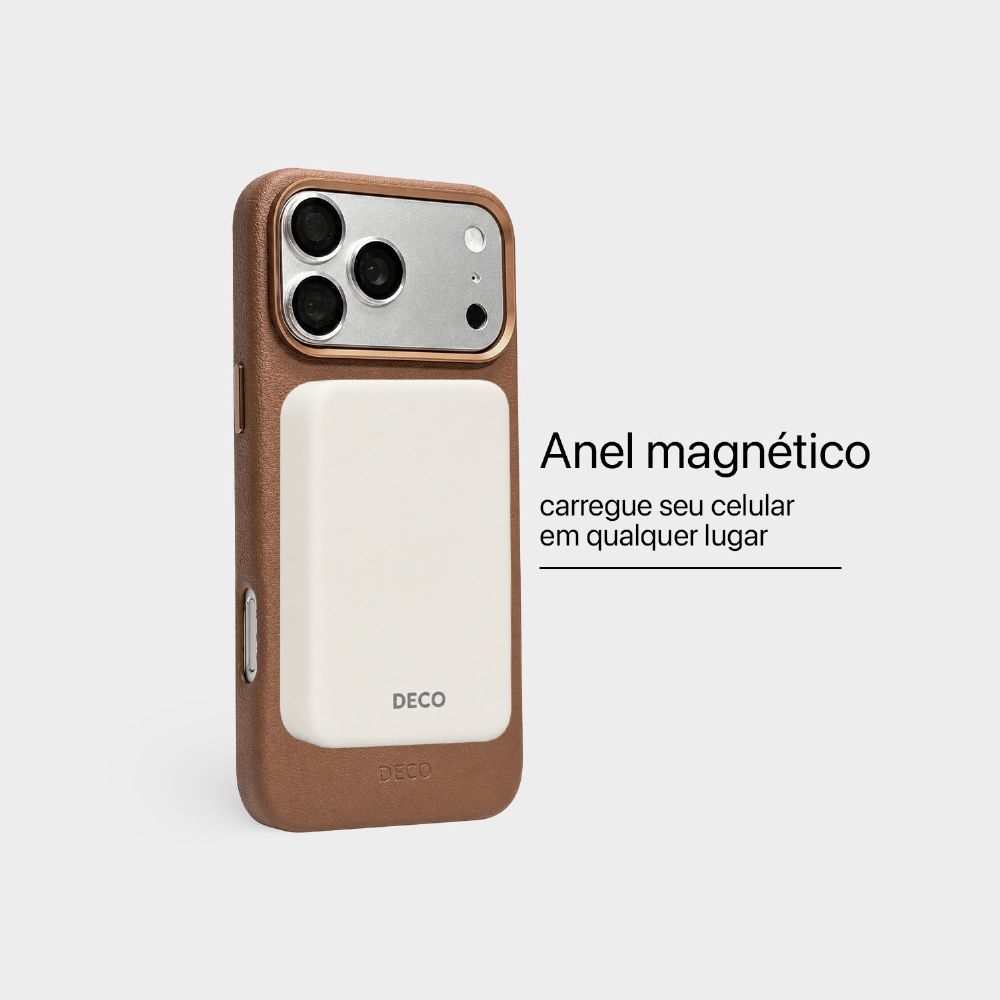 Capa Corino Magnética - Iphone 18 Pro
