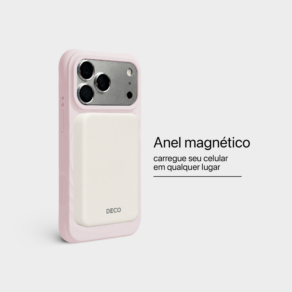 Capa Silicone Ondas - Iphone 18 Pro