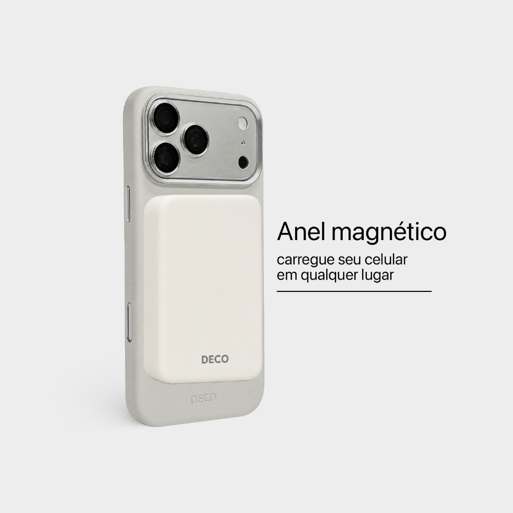 Capa Corino Magnética - Iphone 18 Pro Max