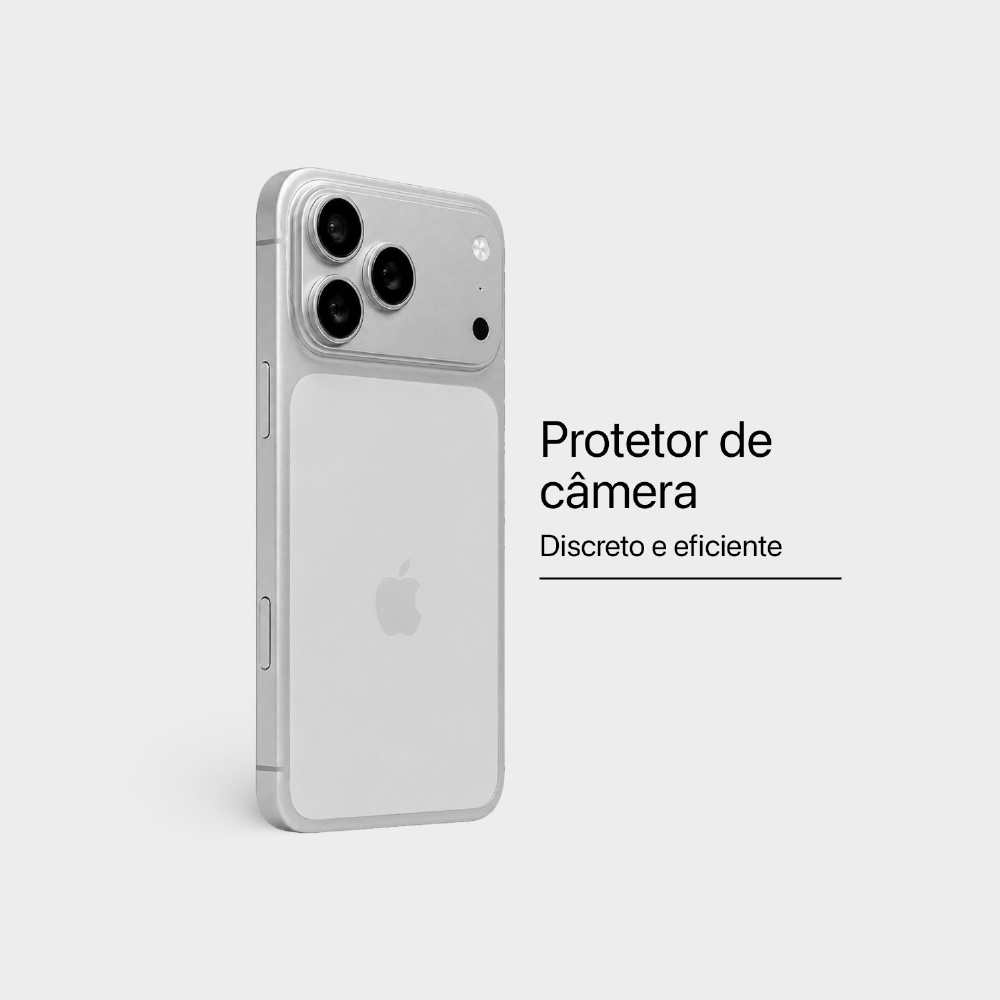 Protetor De Camera Completo - Iphone 18 Pro / 17 Pro