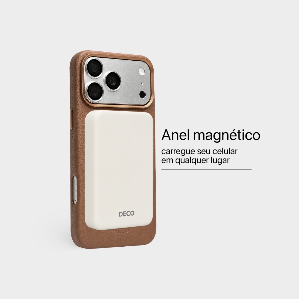 Capa Corino Magnética - Iphone 18 Pro