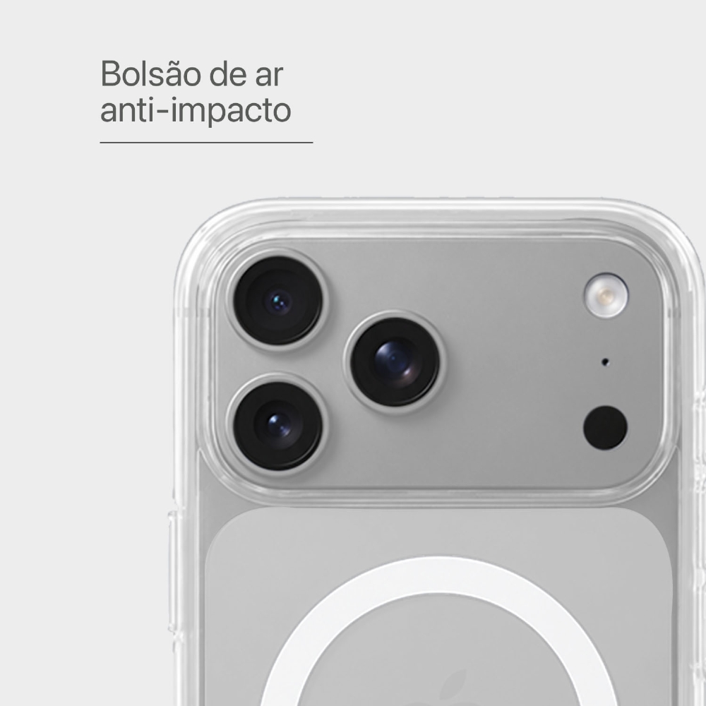 Capa Air Case® Magnética Iphone 17 Pro Max