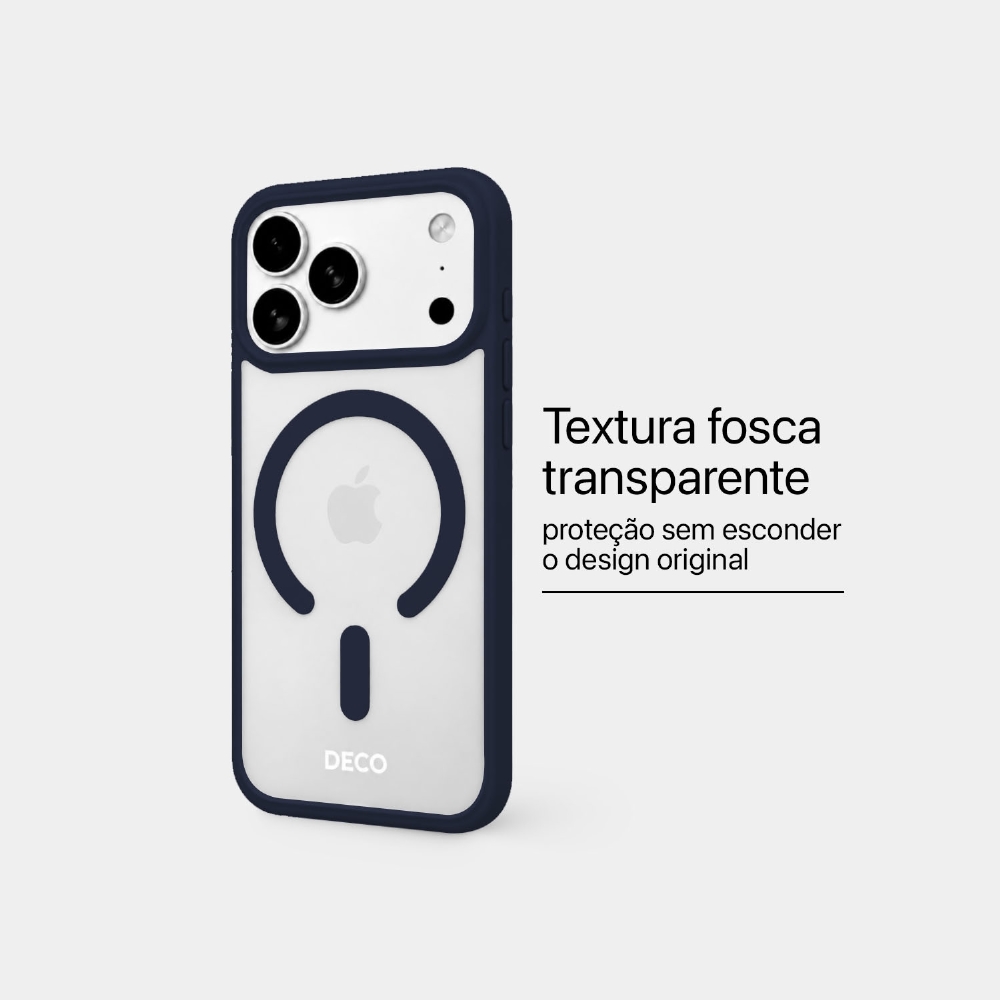 Capa Fosca Magnética Iphone 17 Pro Max
