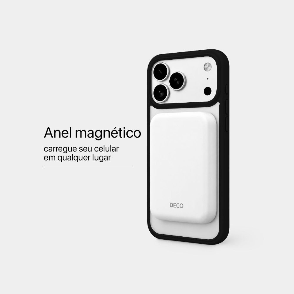 Capa Fosca Magnética Iphone 17 Pro Max
