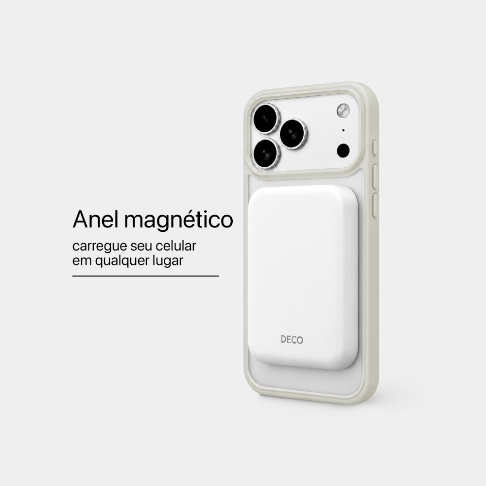 Capa Fosca Magnética Iphone 17 Pro Max