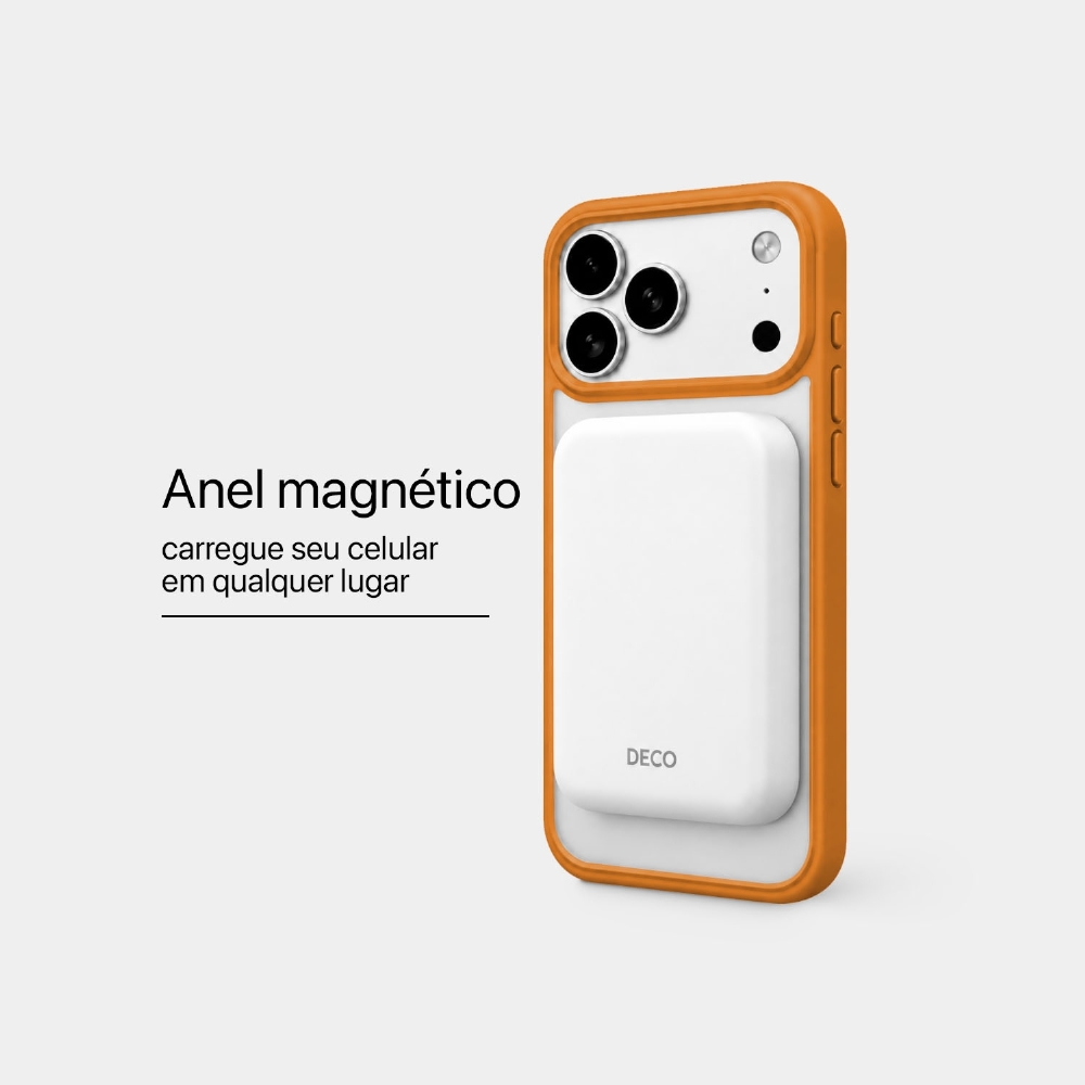 Capa Fosca Magnética Iphone 17 Pro Max