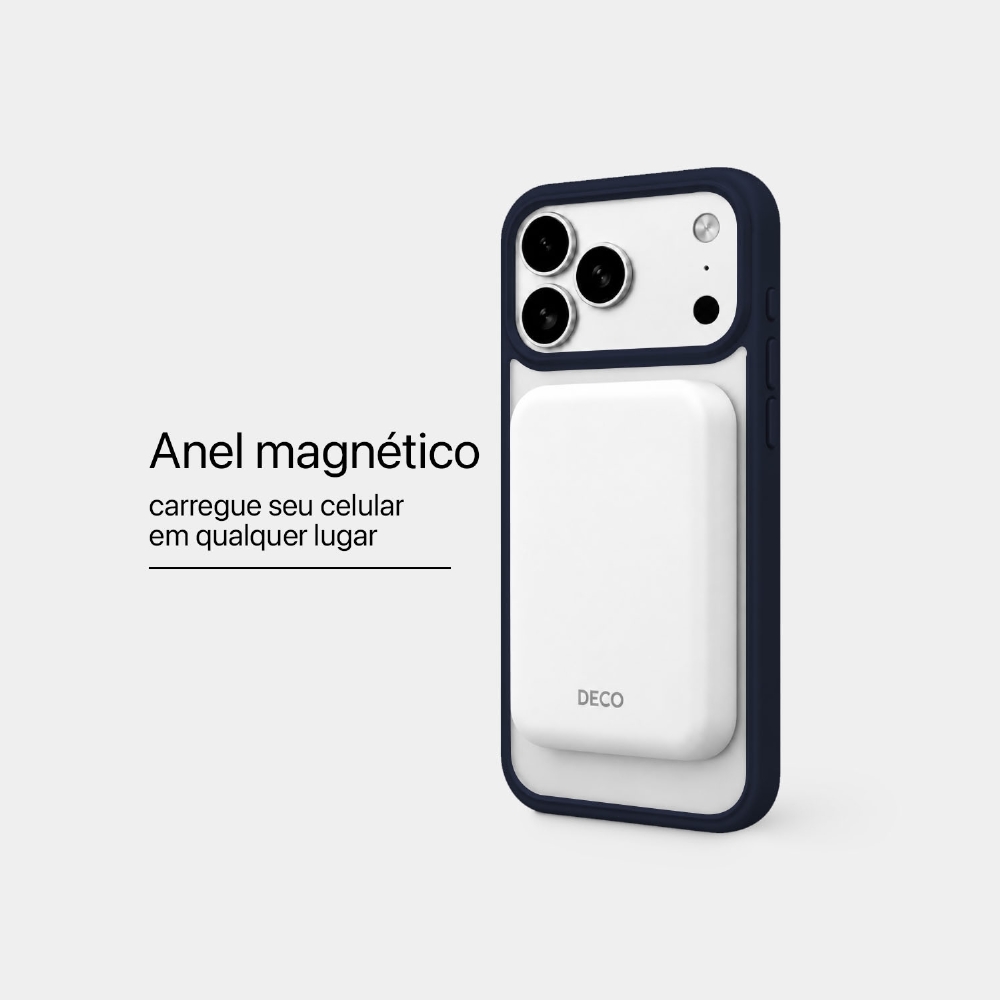 Capa Fosca Magnética Iphone 17 Pro