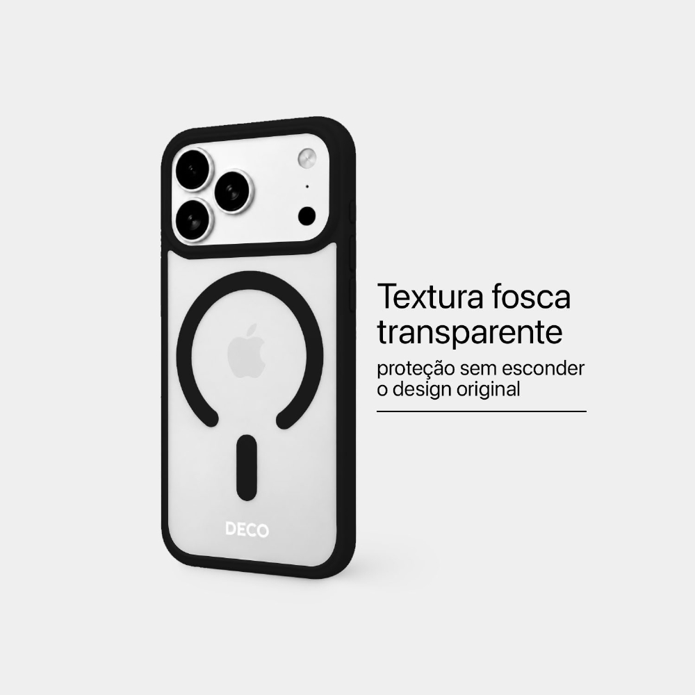 Capa Fosca Magnética Iphone 17 Pro