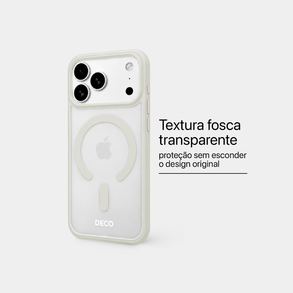 Capa Fosca Magnética Iphone 17 Pro