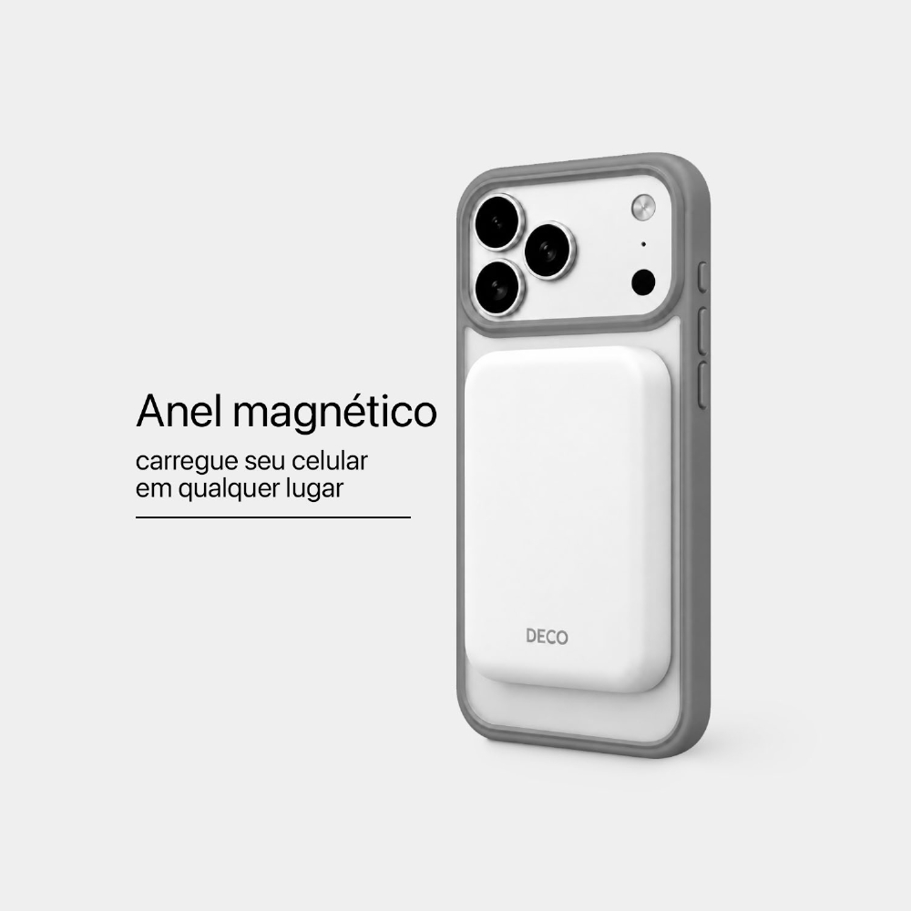 Capa Fosca Magnética Iphone 17 Pro