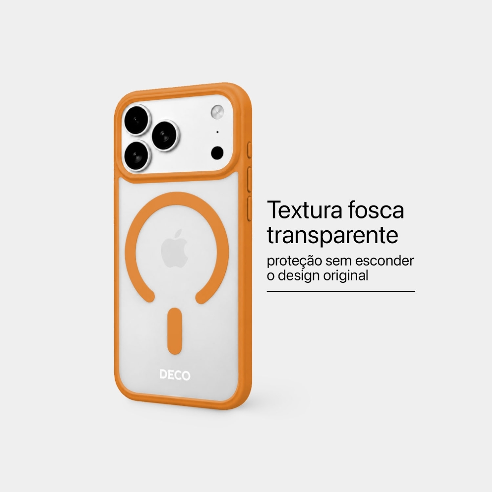 Capa Fosca Magnética Iphone 17 Pro