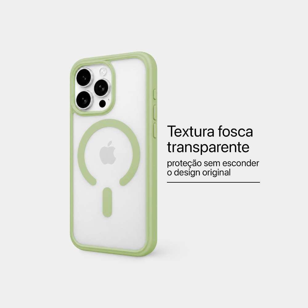 Capa Fosca Magnética Iphone 13 Pro Max