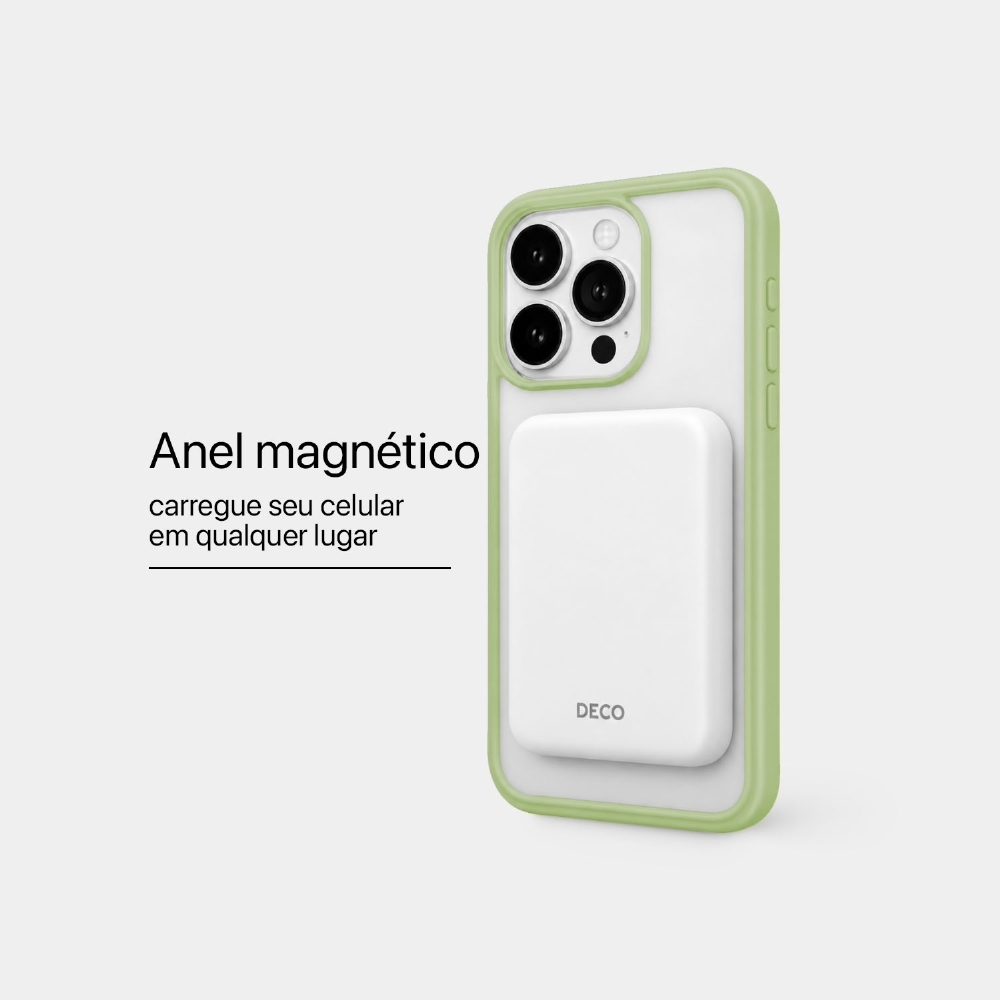Capa Fosca Magnética Iphone 13 Pro Max