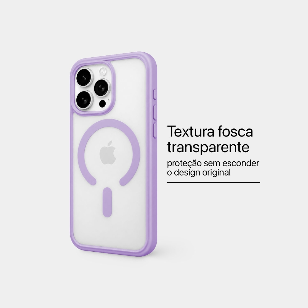 Capa Fosca Magnética Iphone 13 Pro Max