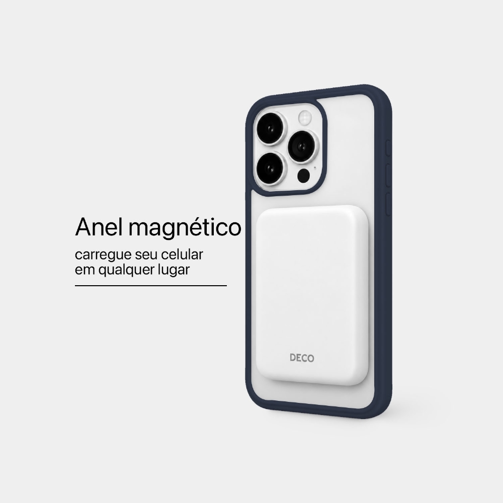 Capa Fosca Magnética Iphone 15 Pro