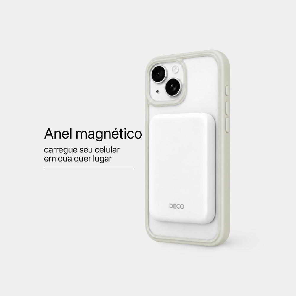 Capa Fosca Magnética Iphone 15