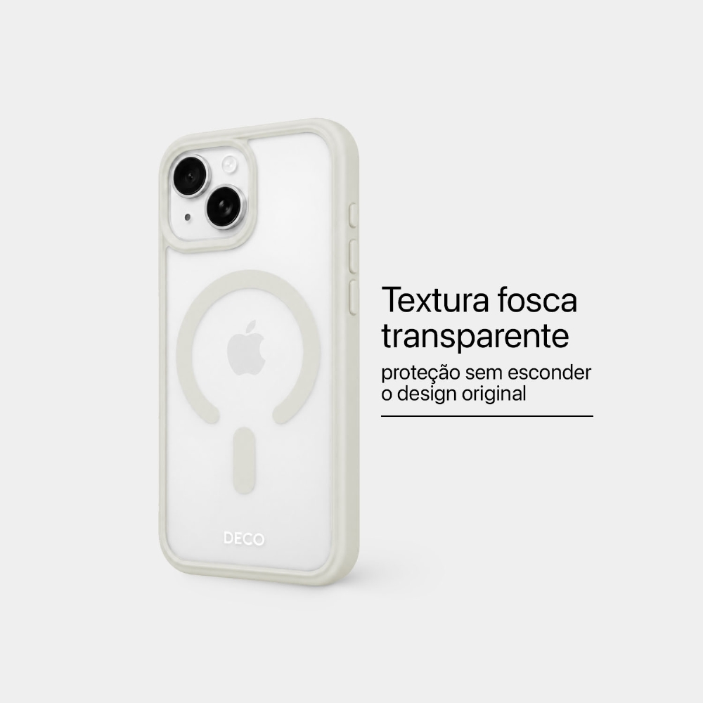 Capa Fosca Magnética Iphone 15