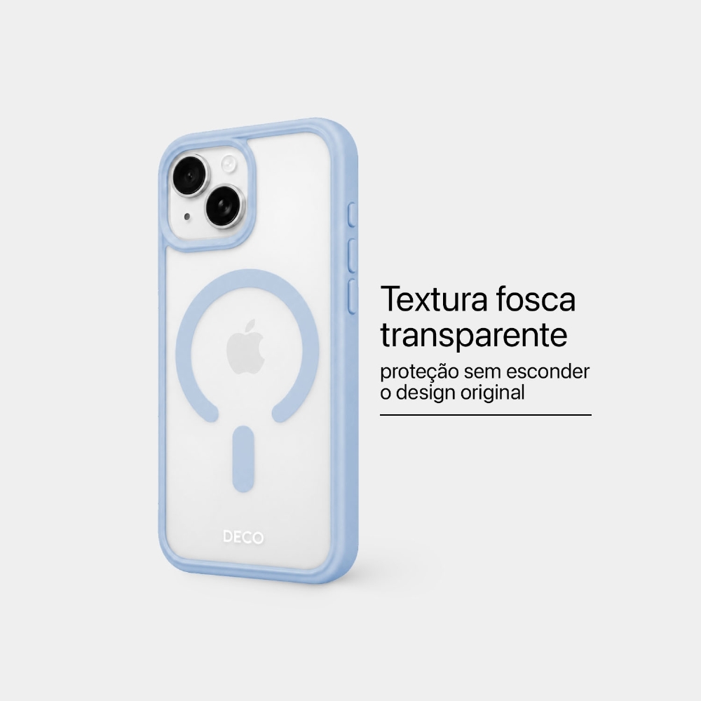 Capa Fosca Magnética Iphone 15
