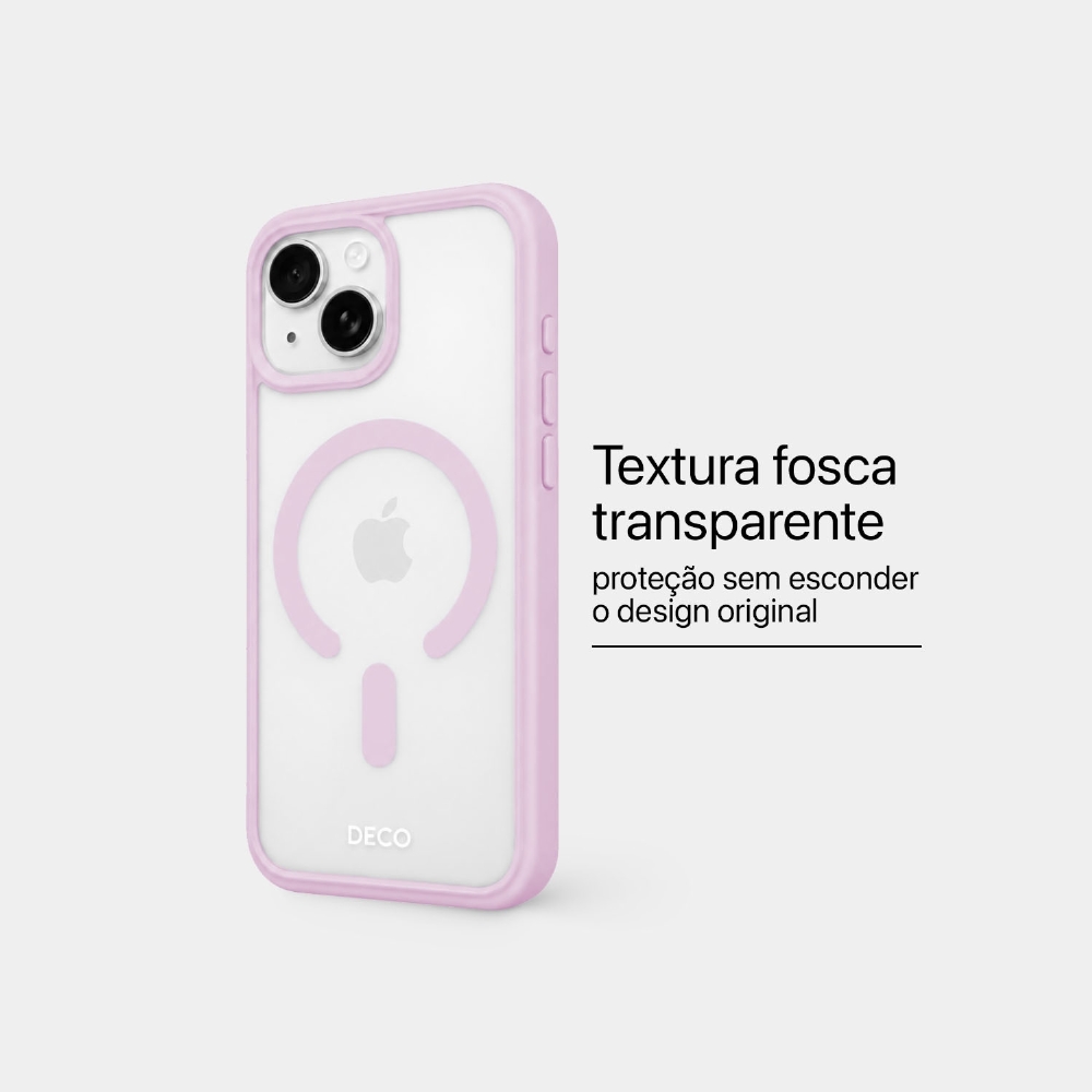 Capa Fosca Magnética Iphone 15