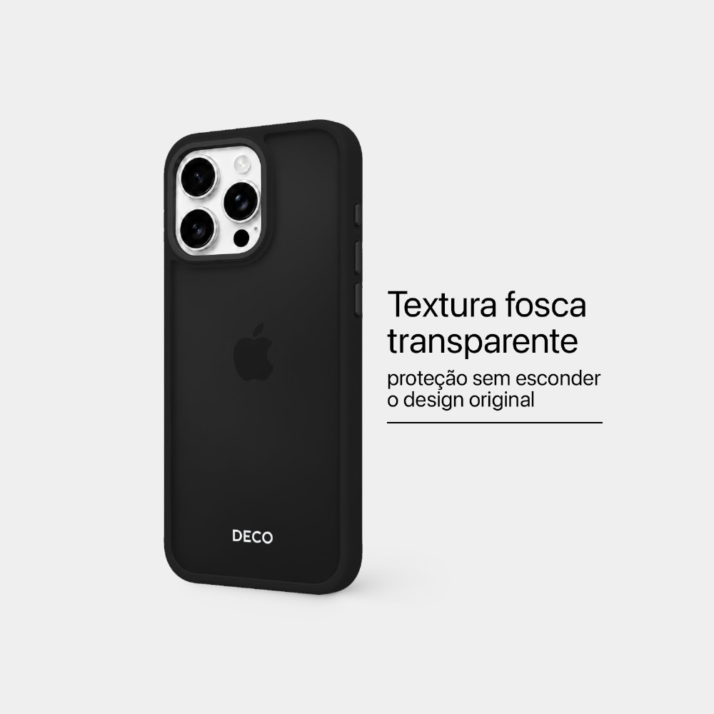 Capa Fosca Iphone 16 Pro
