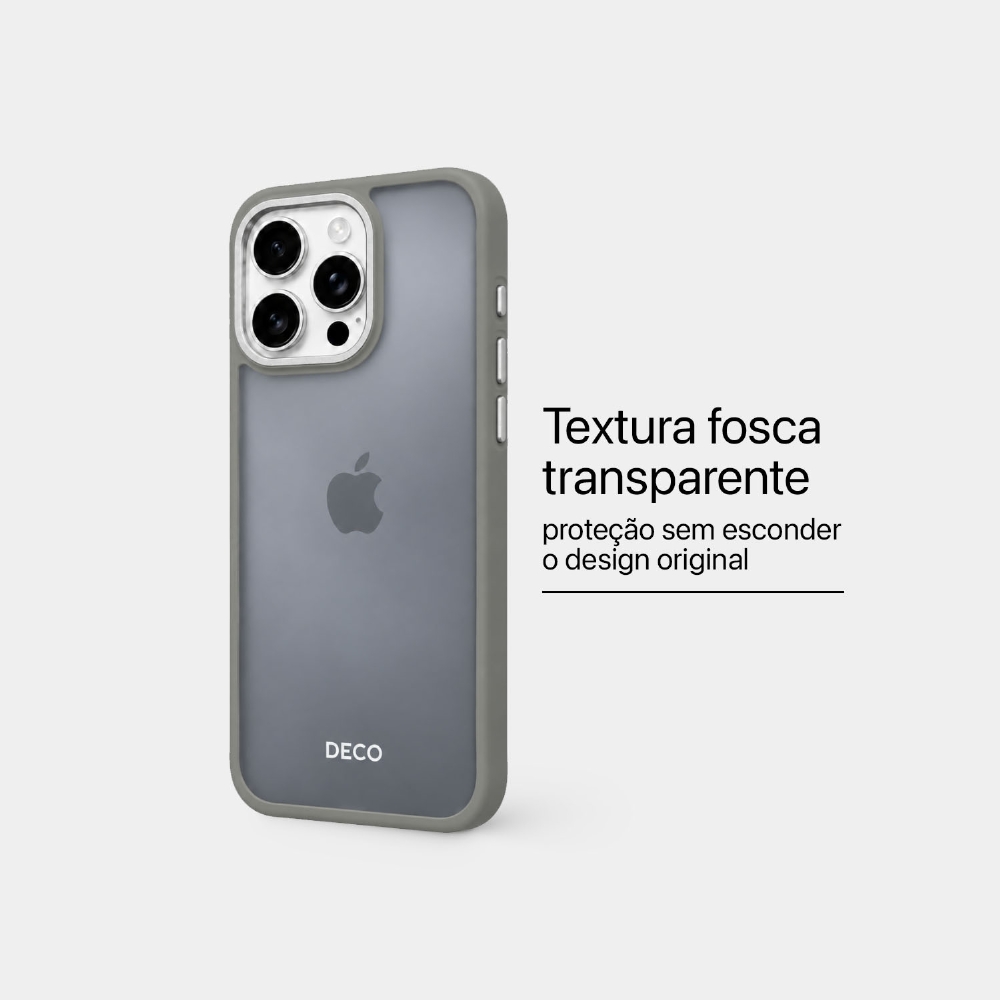 Capa Fosca Iphone 16 Pro