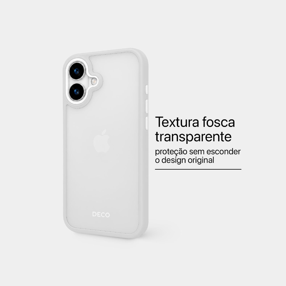 Capa Fosca Iphone 16 Plus