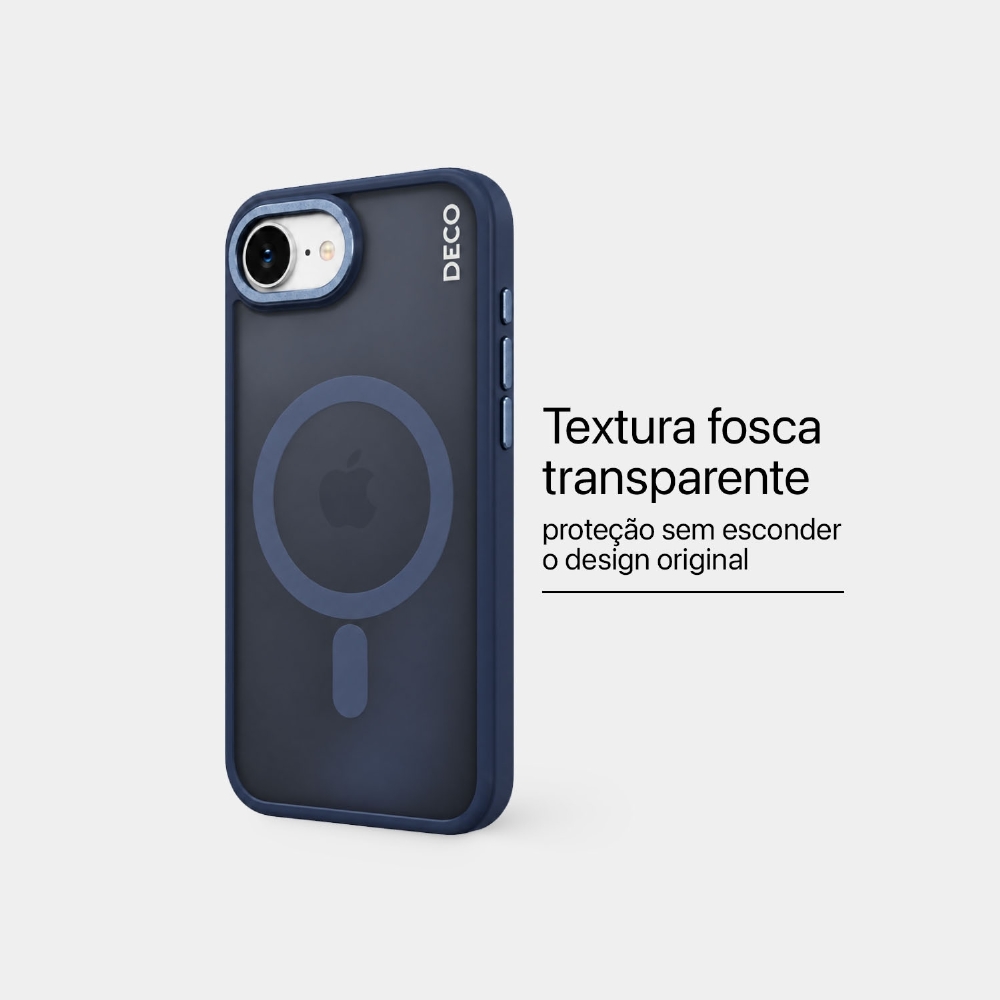 Capa Fosca Iphone 16e/17e  Magsafe