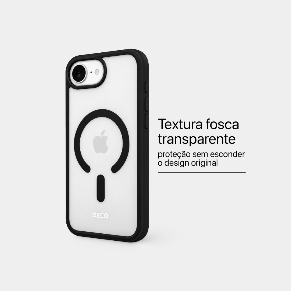Capa Fosca Iphone 16e/17e  Magsafe