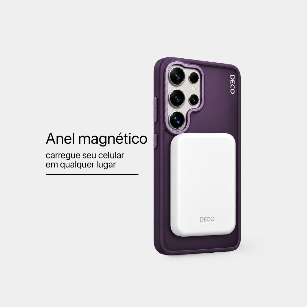 Capa Fosca Magsafe Galaxy S25 Ultra.