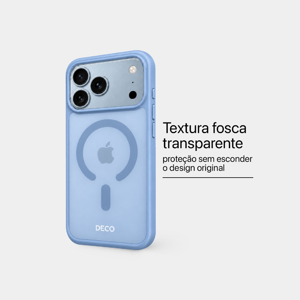 Capa Fosca Magnética Iphone 18 Pro Max