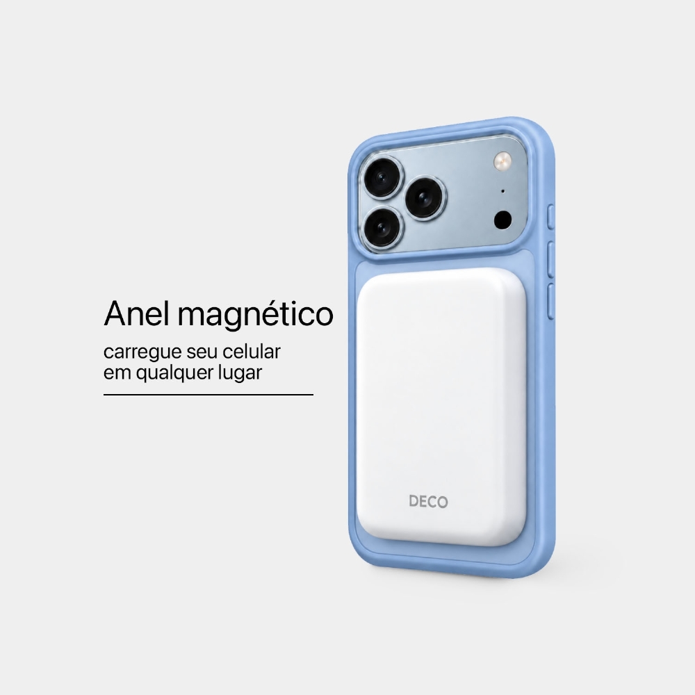 Capa Fosca Magnética Iphone 18 Pro Max