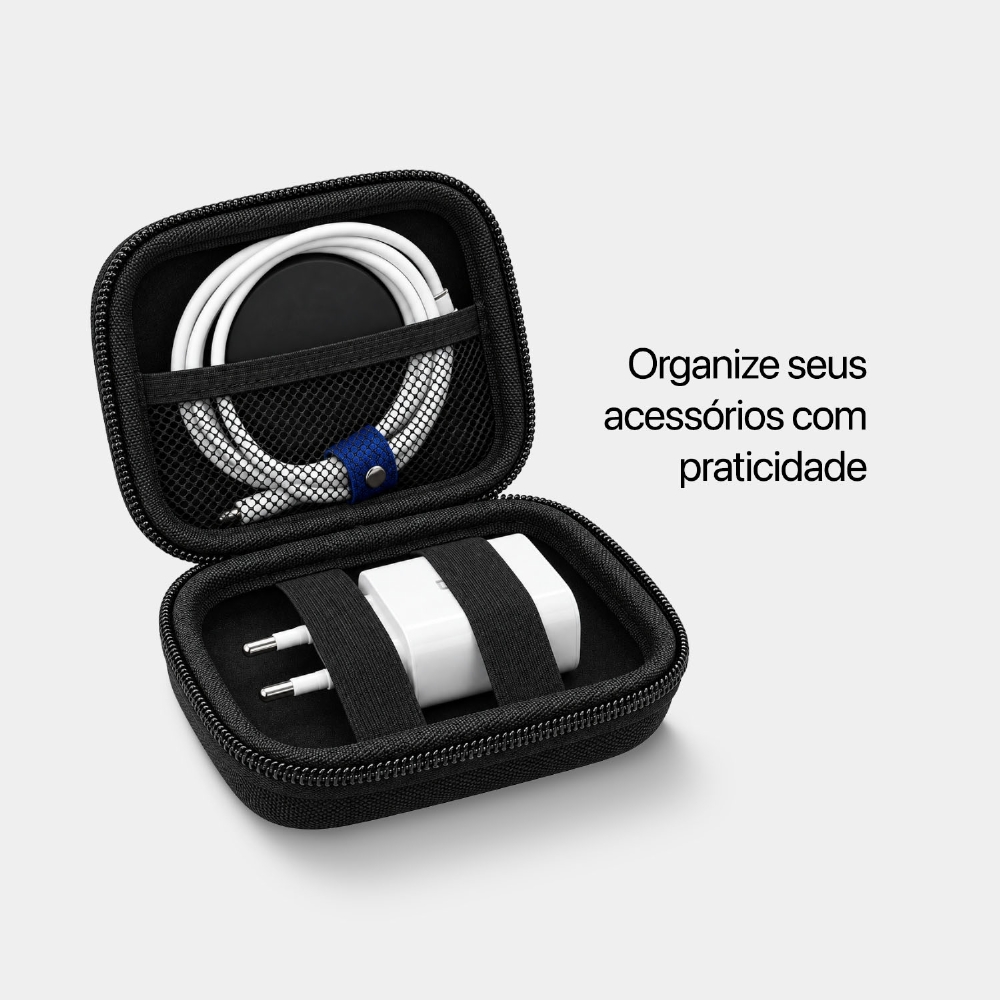 Estojo Organizador Para Cabos E Acessorios