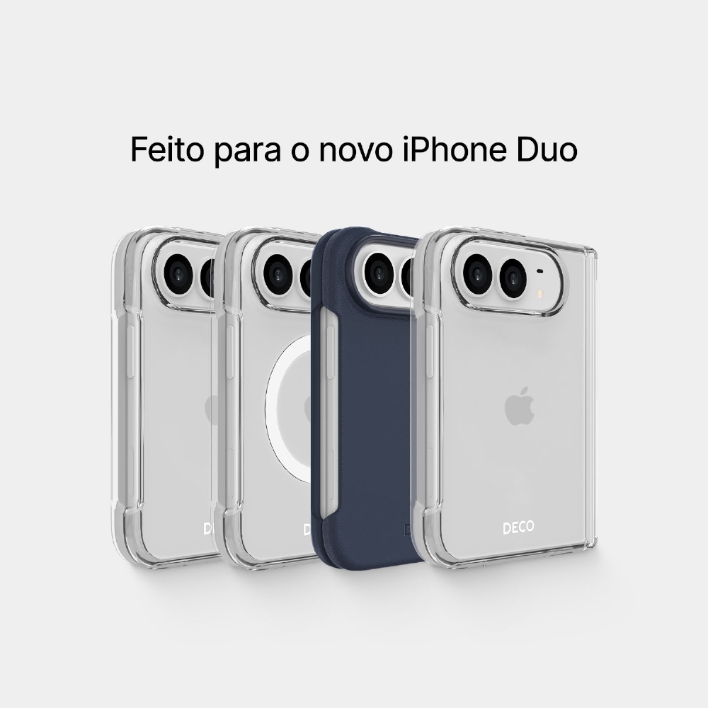 Capa Transparente - Iphone Duo
