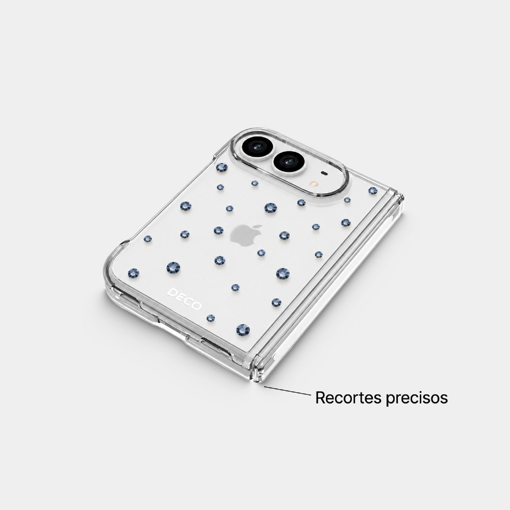 Capa Pontos De Cristais - Iphone Duo