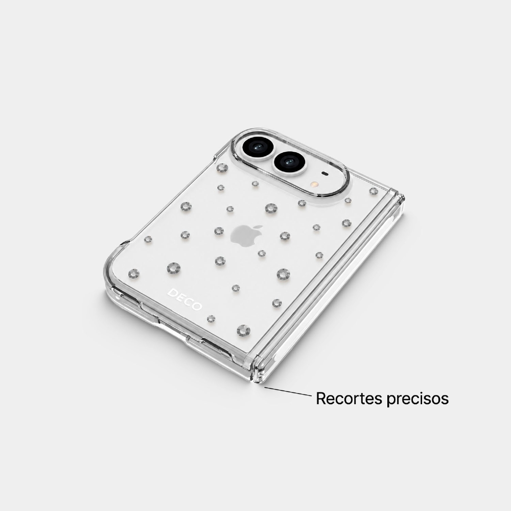 Capa Pontos De Cristais - Iphone Duo