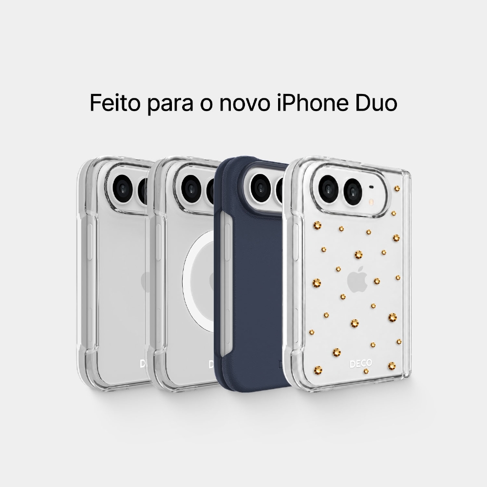 Capa Pontos De Cristais - Iphone Duo