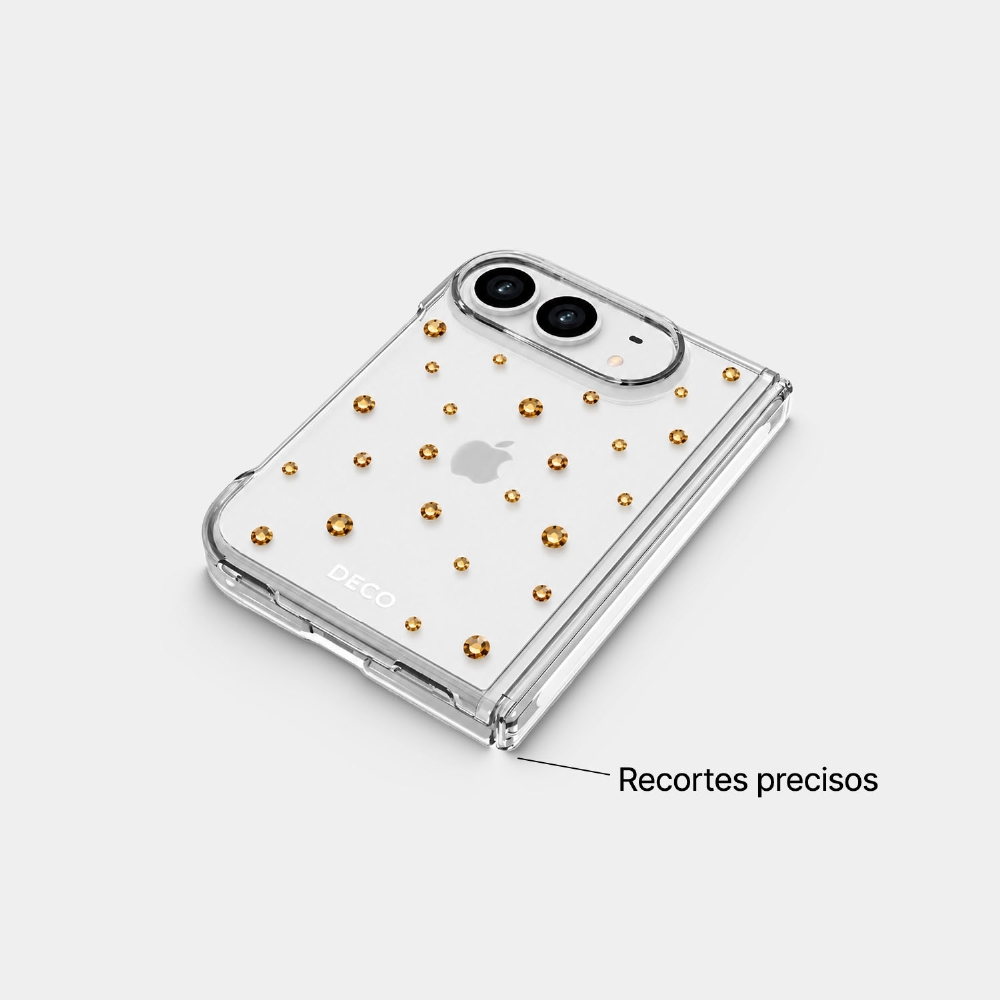 Capa Pontos De Cristais - Iphone Duo