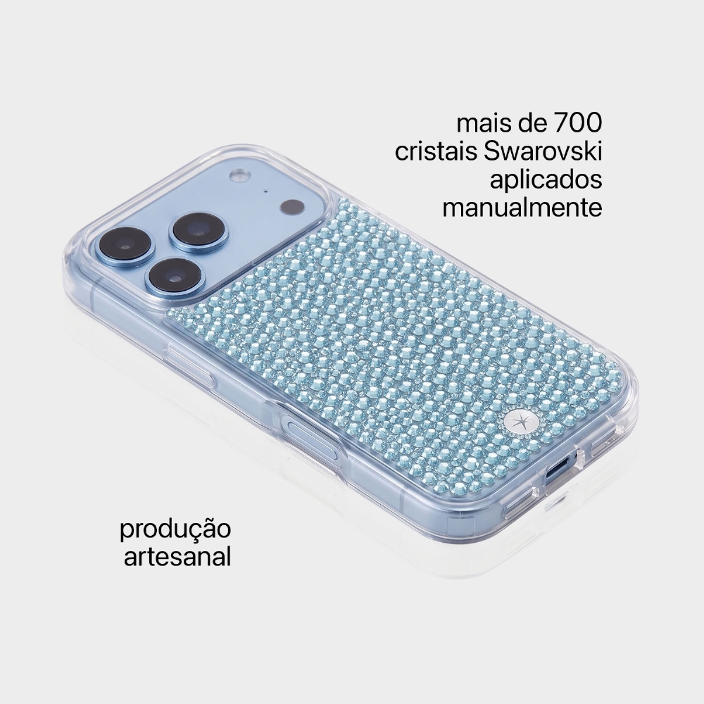Capa Premium Crystals By Swarovski - Iphone 18 Pro Max