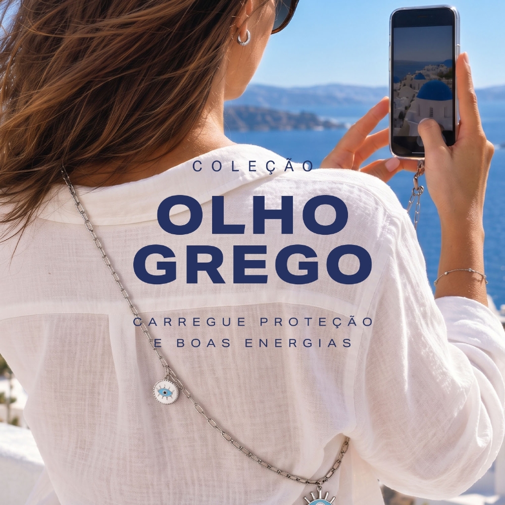 Cordão Universal Olho Grego 1.3m.